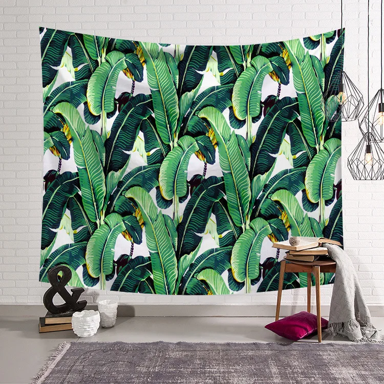 Aggcual Противоударная заданяя кактус гобелен настенный листья Деко Гостиная дома