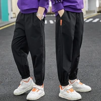 loose spring autumn casual pants boys kids trousers children clothing teenagers school cotton home gift beach high quality