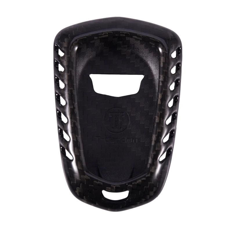 Премиум чехол из настоящего углеродного волокна с защелкой подходит для CADILLAC ATS