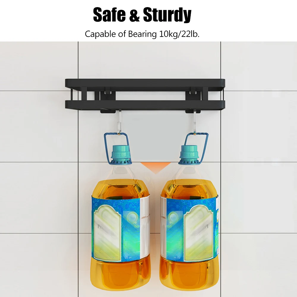 Полка для хранения без гвоздей полка на стене кухонная корзина приправ настенная