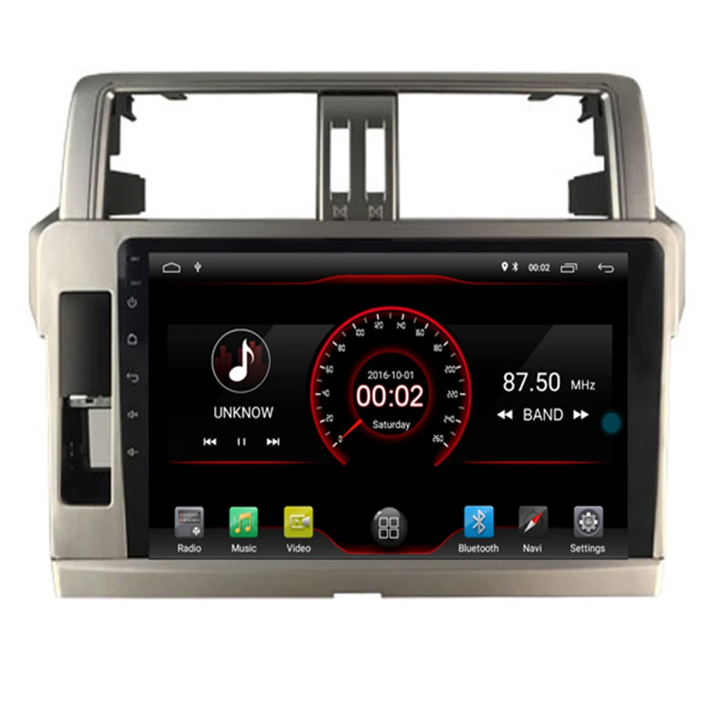 10 2 &quot2 din android автомобильный Радио dvd-плеер для Toyota PRADO 150 2014 - 2019 головное