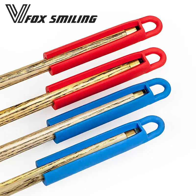 Fox Smiling 2 шт. резиновые кий Вал Вешалки для Снукер Кии бильярдные
