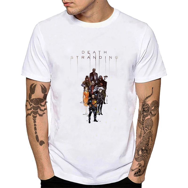 Футболка унисекс футболки в стиле хип хоп с принтом Death Stranding Sam Porter Мосты крутые