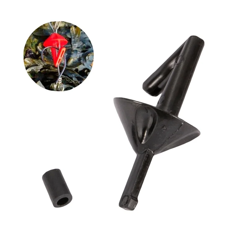 20 шт./компл. черная ударная приманка щипцы для морской рыбалки держатель приманки