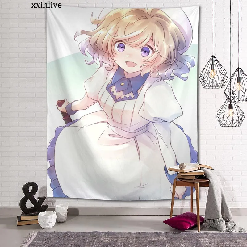 

Wall Tapestry Japanese Anime Invented Inference Background Decorative Wall Hanging For Living Room Bedroom Dorm Room Home Decor