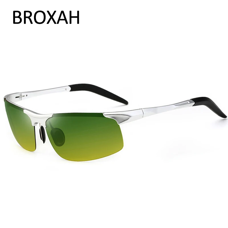 Мужские поляризованные очки ночного видения мужские брендовые солнцезащитные