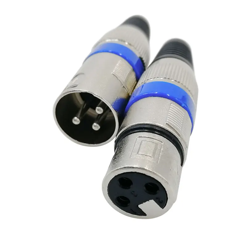 Бесплатная доставка Синяя юбка-пачка Мужской и Женский 3-контактный XLR микрофон