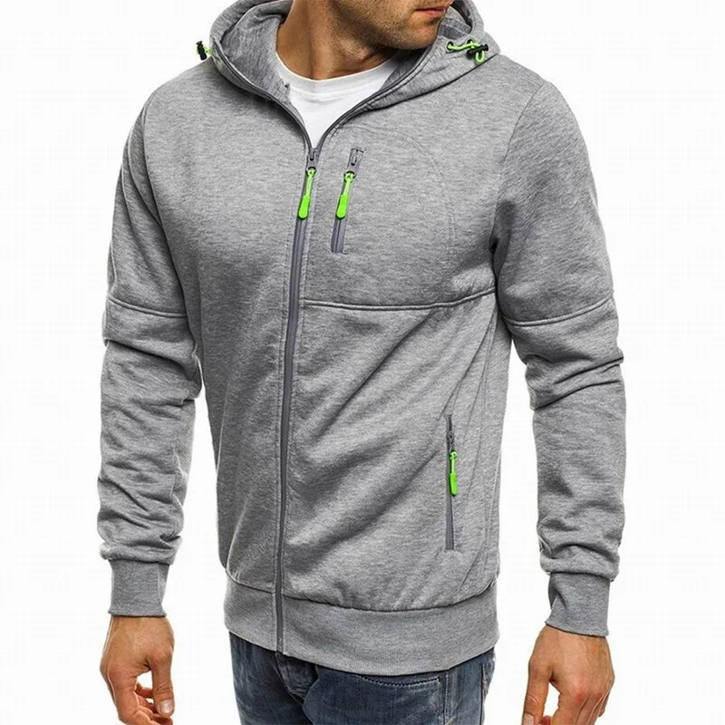 

Motorcycle Hoodies Men Personality Zipper Sweatshirt Male Hoody Tracksuit Hip Hop Autumn Winter Racing Hrc Decal Hooded Jacket X