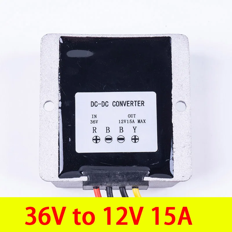 Преобразователи питания постоянного тока 36 В в 12 1 А 2 3 10 15 а 20 30 водонепроницаемый