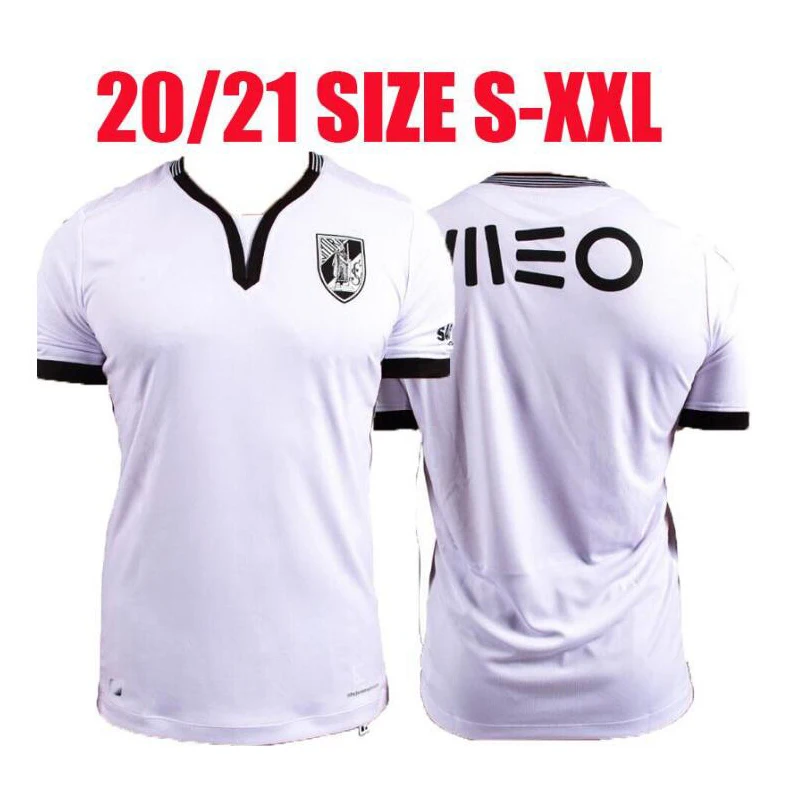 

NEW 2021 Vitria Guimares Camiseta de Futbol 2020 2021 Vitoria Guimaraes PEPELU SACKO MENSAH A.ANDRE EDWAROS HOME WHITE FOOTBAL