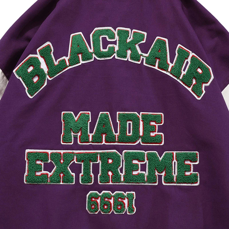 

ELKMU Letter Funny Tomato Embroidery Bomber Jackets Men Streetwear Harajuku Jacket Coat 2020 Winter Raglan Sleeve Outwear HE371