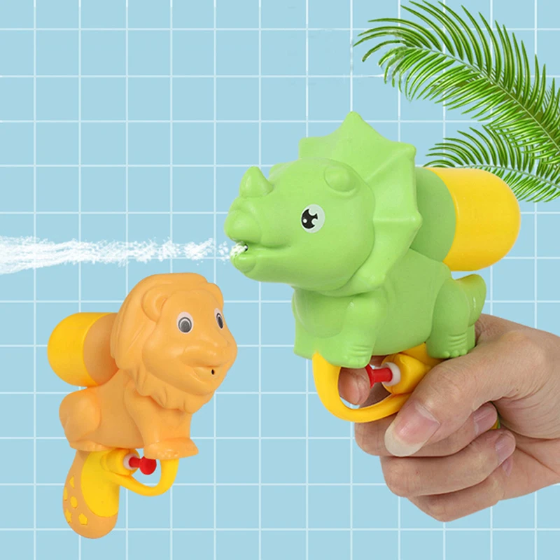 

Cartoon Mini Water Gun Summer Toy Plastic Water Spray Toys Animal Dinosaur