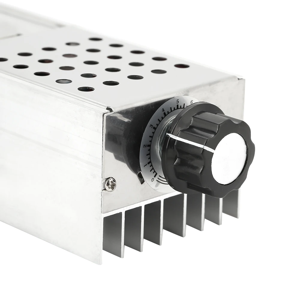 6000W Скорость Контроллер SCR Напряжение регулятор AC 220V LED диммер мотор Температура