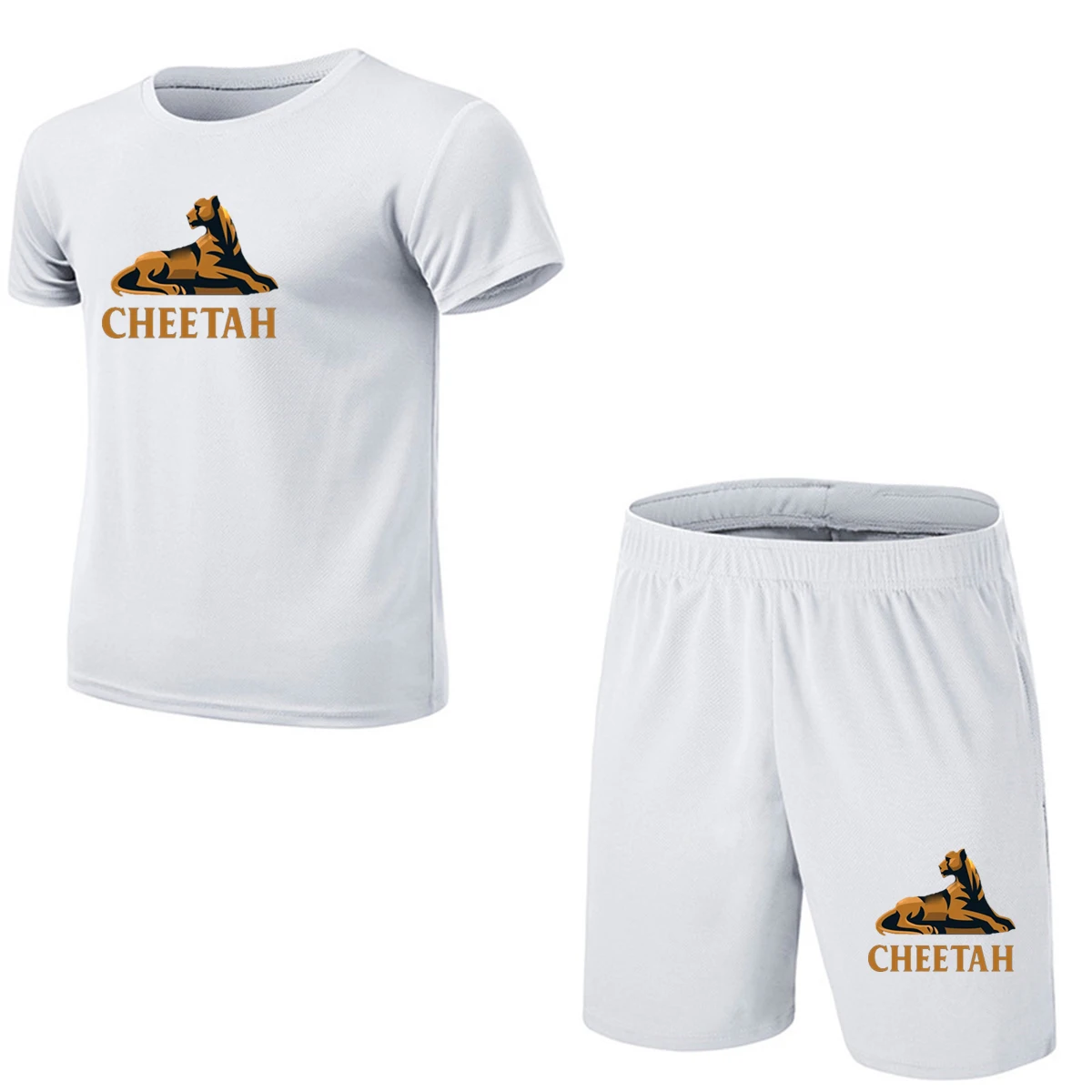 

Summer Fashion Leisure brand Men's Set Tracksuit Sportswear Track Suits Male Sweatsuit Short Sleeves T shirt 2 piece set