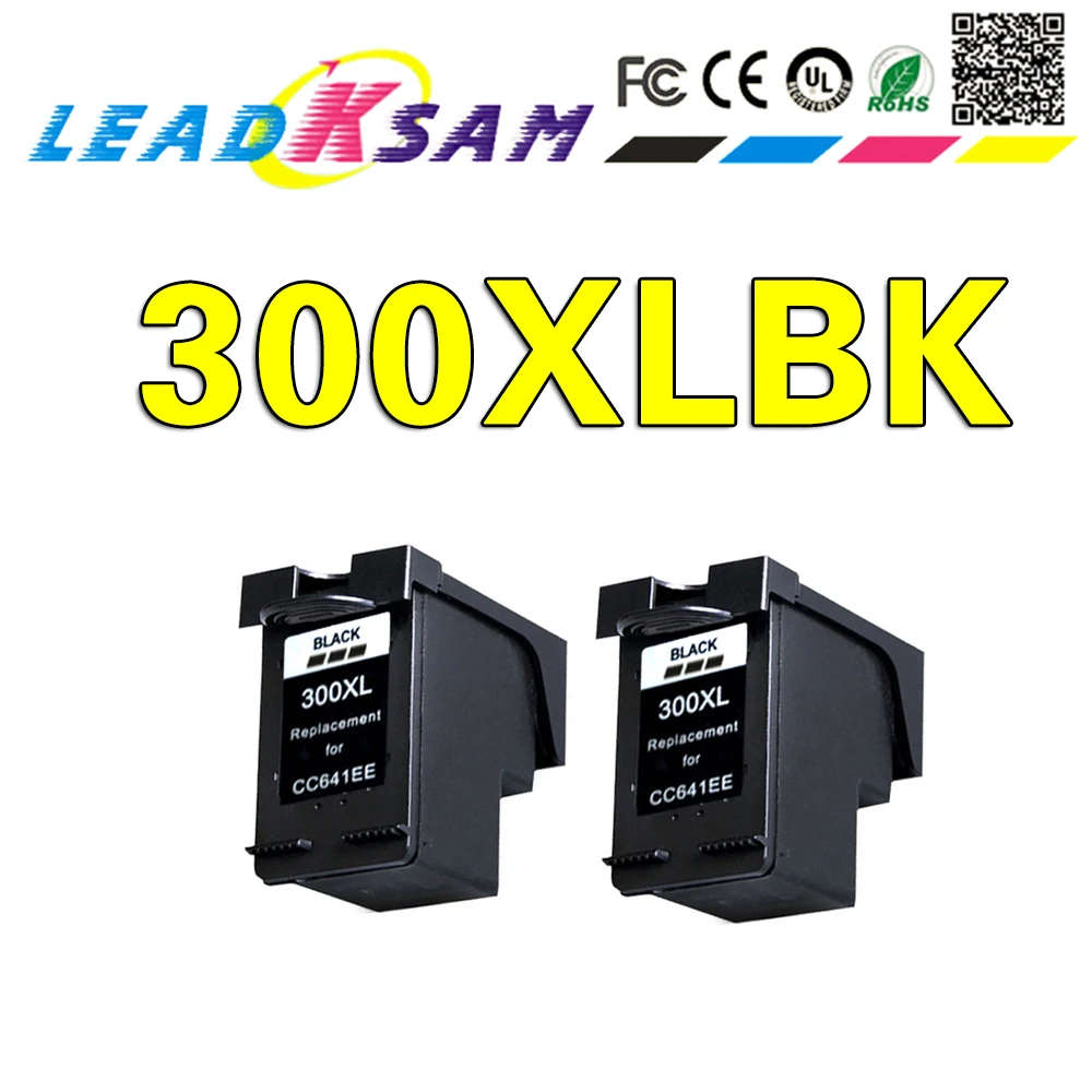 Черный чернильный картридж 300XL совместимый с принтерами hp300 300 Deskjet D1660 D2560 D2660 D5560