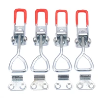 4pcs metal toggle lock adjustable toggle catches hasp lock latch catches for cabinet boxes hasp lock hardware clamp