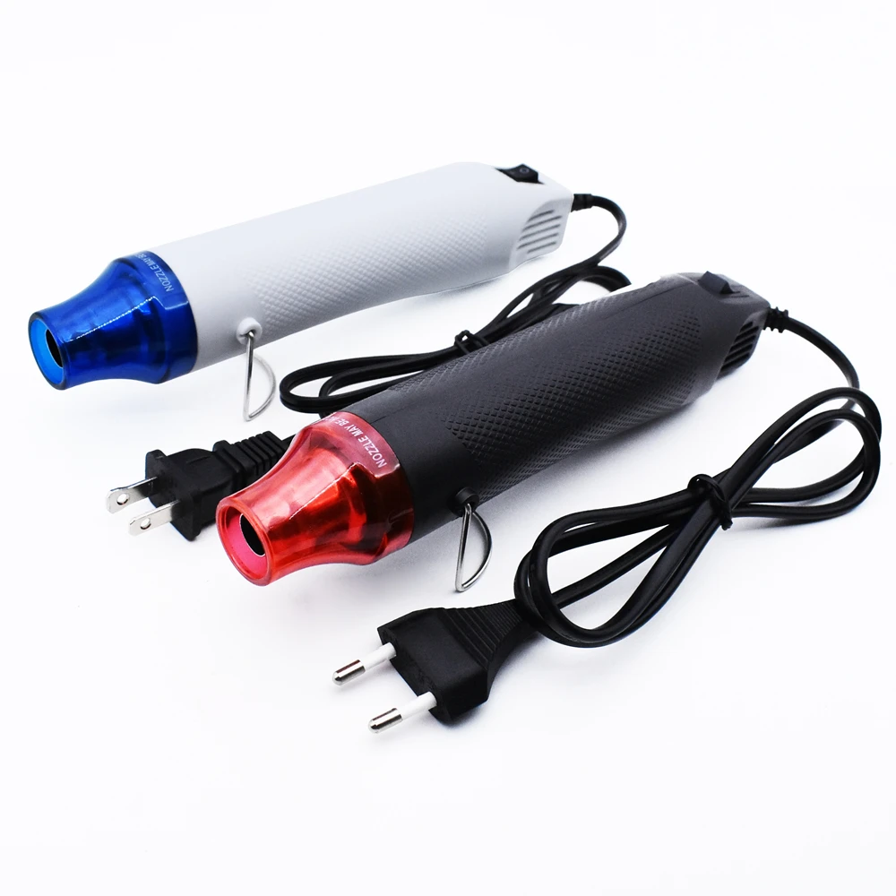 

Heat Gun Hot Air Temperature Hand Held DIY Electric Plastic Blower Shrink Power Tools with Supporting Seat for Thermal Shrinkage