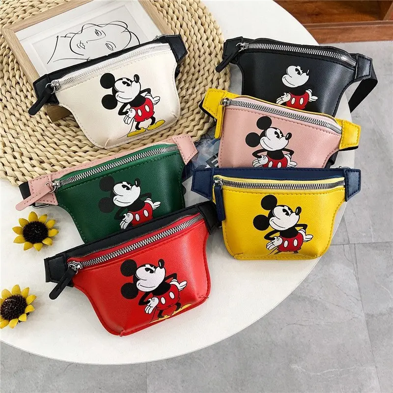

2021 Disney Trendy Bags Boys Messenger Bags Cartoon Small Shoulder Bags Girls Fashion Cute Silicone Storage Bags Christmas Gifts