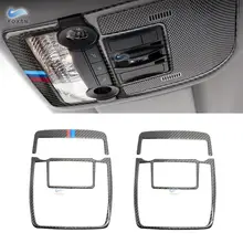 Для BMW X5 X6 E70 E71 2008 2009 2010 2011 2012 2013 2 шт. углеродное волокно светильник