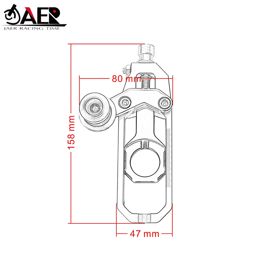 

JAER Chain Adjusters Tensioners Catena with Spools for Kawasaki ZX10R 2011 2012 2013 2014 2015 2016 Motorcycle