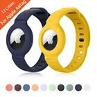 Силиконовый ремешок для часов Apple AirTag мягкий ремешок для наручных часов чехол анти-потерянный чехол с браслетом для Apple Ipad Air теги трекер Браслет AirTags кожи