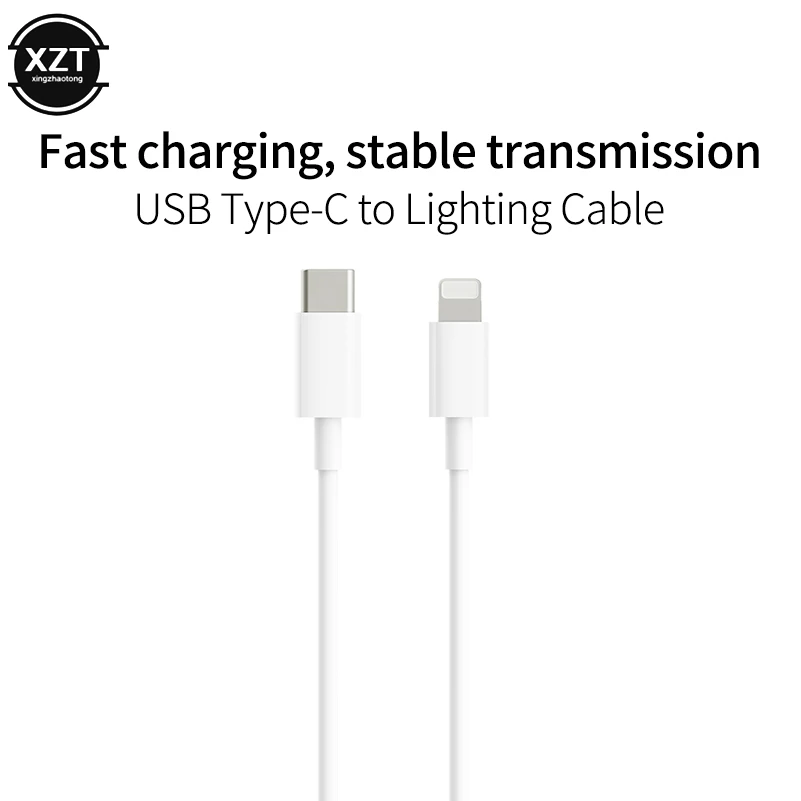 PD 18W 30W кабель для быстрой зарядки для USB C коннектор Lightning для iphone Xs X 8 pin к type C 3A быстрое зарядное устройство для type C Lightning Macbook