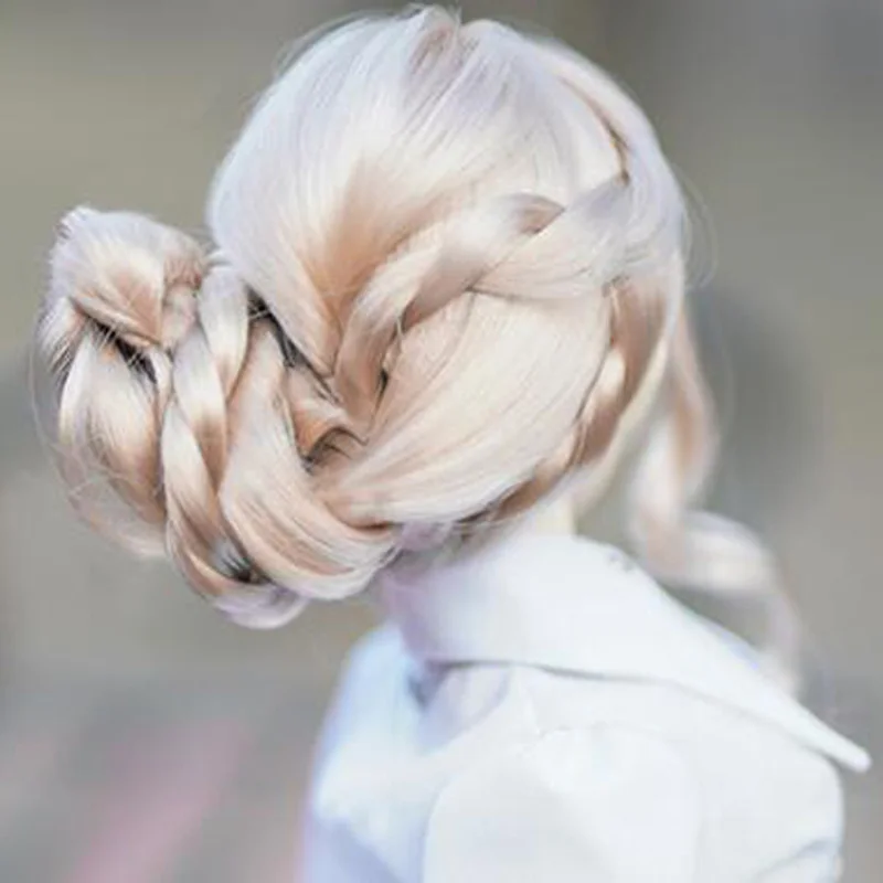 2020 новый стиль 1/3 1/4 парик для шарнирной куклы из мохера модный SD куклы|Куклы| |