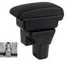Подлокотник для HYUNDAI Accent, центральный подлокотник для хранения, контейнер для хранения, подлокотник с подстаканником и USB-интерфейсом