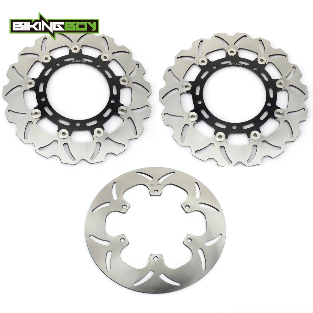 Передние и задние тормозные диски BIKINGBOY роторы для Yamaha Super Tenere XTZ 1200 10-19 11 12 13 XT ZE 14 15