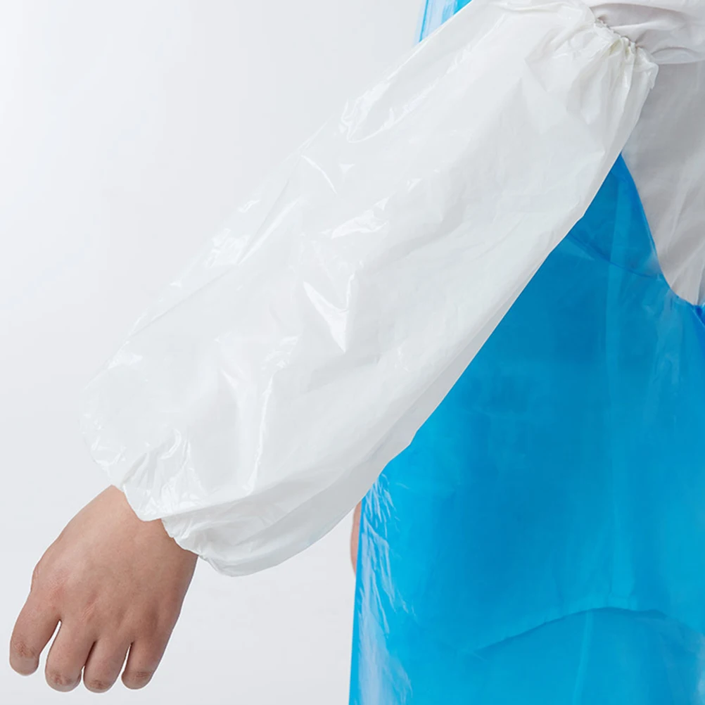 2 шт одноразовые рукава водонепроницаемые противообрастающие маслостойкие