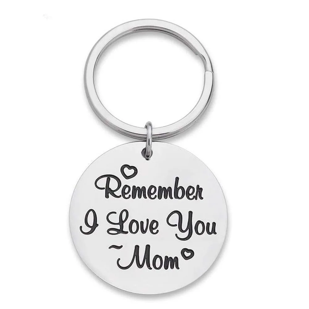 Брелок для ключей подарок мамы от дочери сына помните что я люблю тебя подарки на