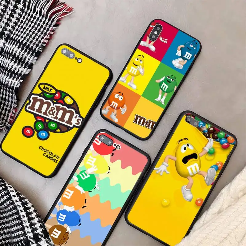 

Chocolate M&Ms Food Phone Case for Huawei nova 3i E 4 5i 5Z 6-5G 7 Pro Se Y5 Y6 Y7 Y8 Y9 Prime Cover Fundas Coque