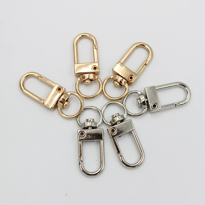 

Застежка-лобстер из золотого сплава, 33x12 мм, 10 шт./лот, фурнитура для самостоятельного изготовления ювелирных изделий, ожерелья, браслета, це...