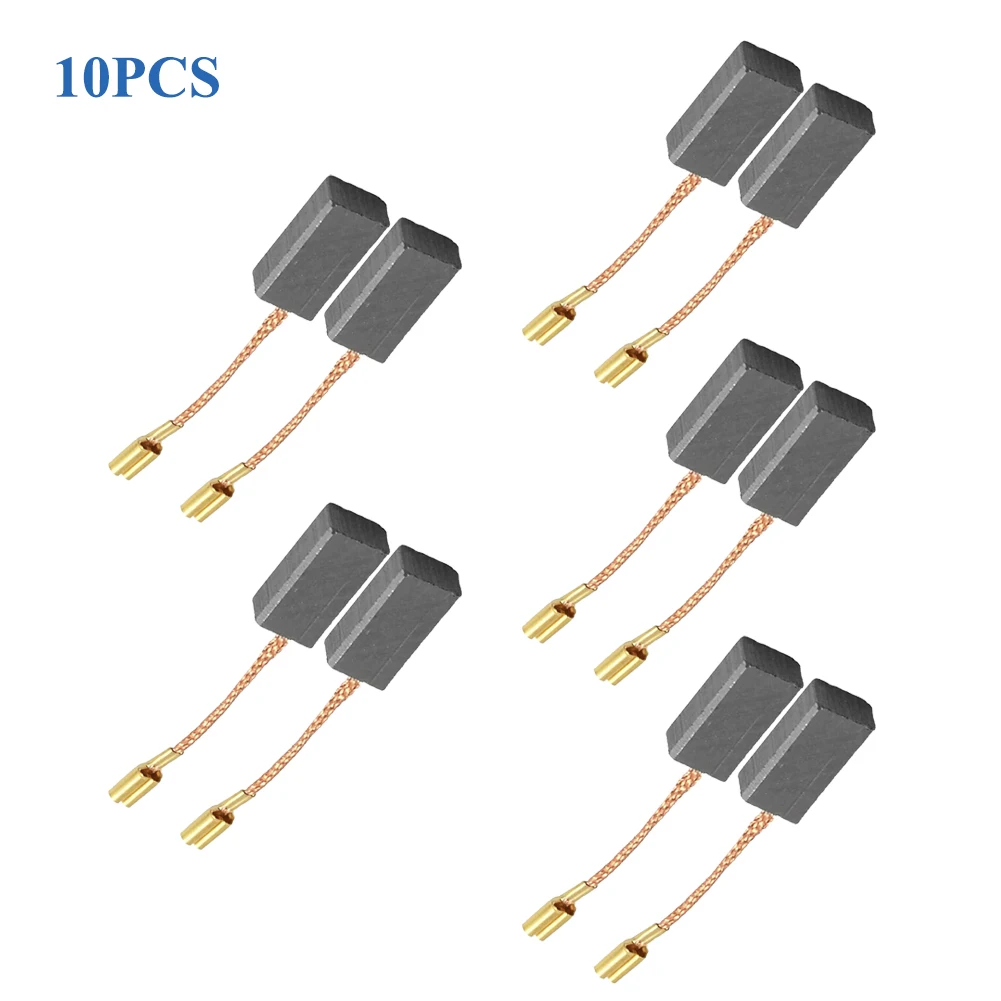 

Carbon Brush 10pcs Replacement For Bosch GWS7 100 GWS7 125 GOP250CE GWS720 For Woodworking Tools Replacement Parts