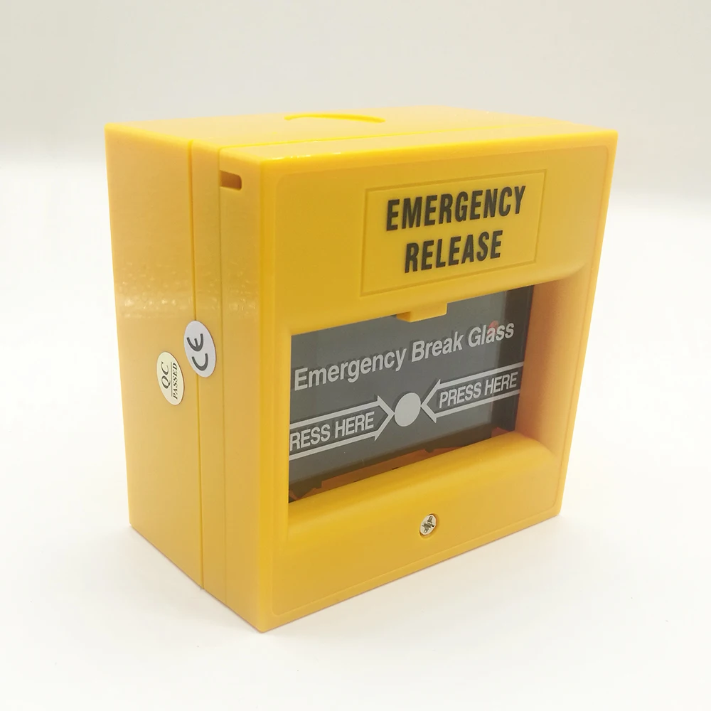 Кнопка сигнализации со стеклянным разрывом противопожарная сигнализация