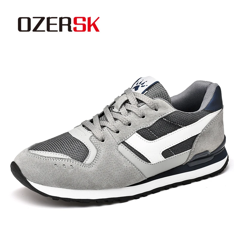 Кроссовки OZERSK мужские сетчатые повседневная обувь для вождения роскошные