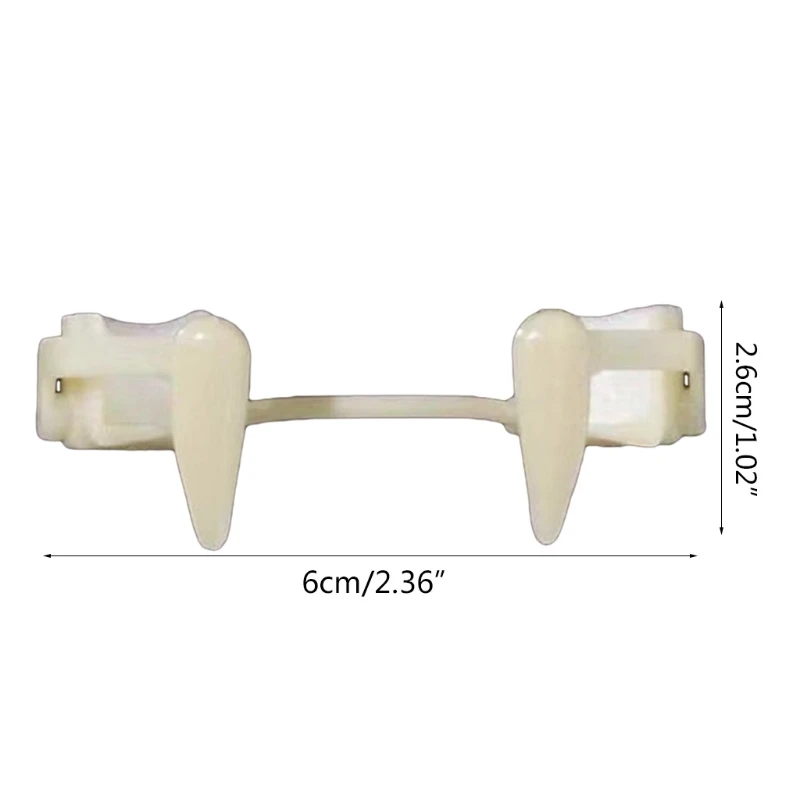 

Trick Toys Vampire Teeth for Kids/Adults Relieve Stress Supplies ABS Toy with Fine Material Cosplay Reusable N7ME