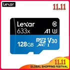 Карта памяти Lexar 633x, 100% оригинал, micro SD, 32 ГБ, 64 ГБ, 128 ГБ, 256 ГБ, 512 ГБ, Class10, мобильный телефон