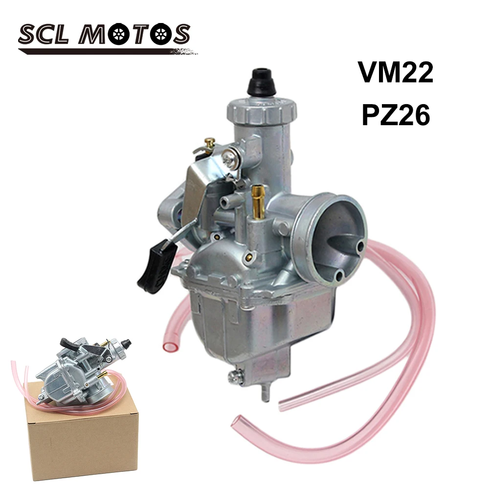 Карбюратор для мотоцикла SCL КАРБЮРАТОР Mikuni PZ26 VM22 26 мм запчасти мотоциклов |