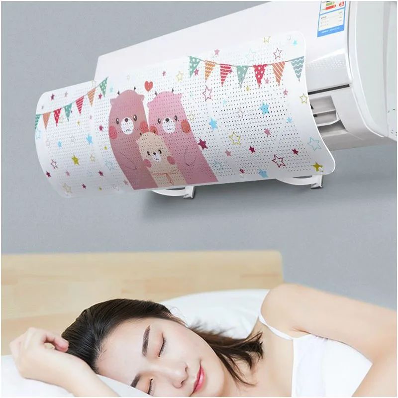 Домашняя Регулируемая Крышка Кондиционера для подвесных кондиционеров ветровое