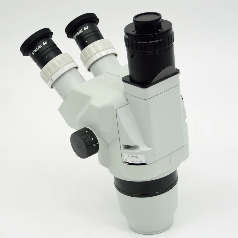 FYSCOPE 6.7X-45X! Двойной стрелы стенд тринокулярная головка проверить стерео зум