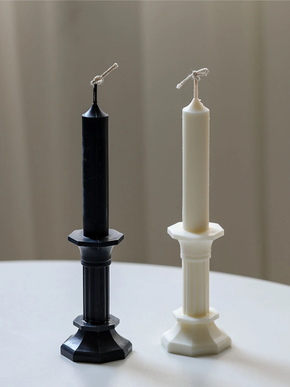 

Octagonal Candlestick Candle Mold Acrylic Mold Scented Candle Making Diy Nordic Home Style Candle Fancy Candle Moulds