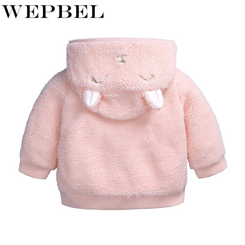 WEPBEL/зимняя стеганая куртка на молнии с героями мультфильмов для малышей пальто