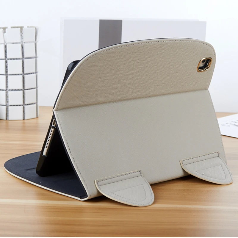 Милый чехол с изображением кота для iPad 8th/7th 10 2 2020/2019 Air 1/2 9 7 Mini 1/2/3/4/5 Pro 5 11 PU смарт