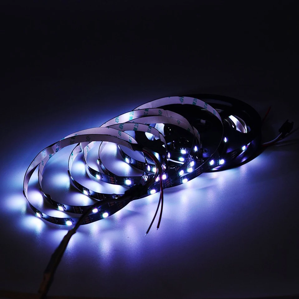 Светодиодный светильник WS2812B WS2812 RGB водонепроницаемый индивидуально адресуемый