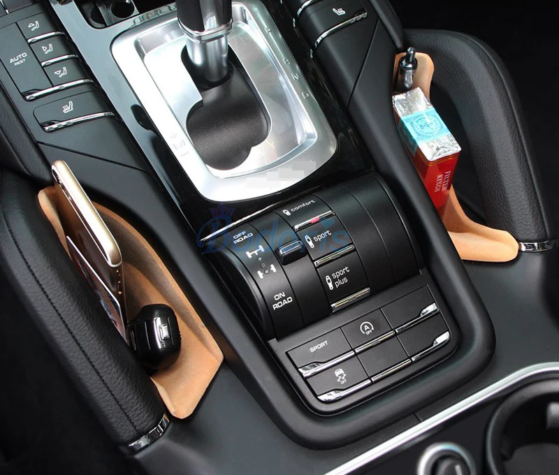 Аксессуар для Porsche Cayenne 2011 2012 2013 подлокотник держатель Gap коробка для хранения консоли автомобильный Органайзер