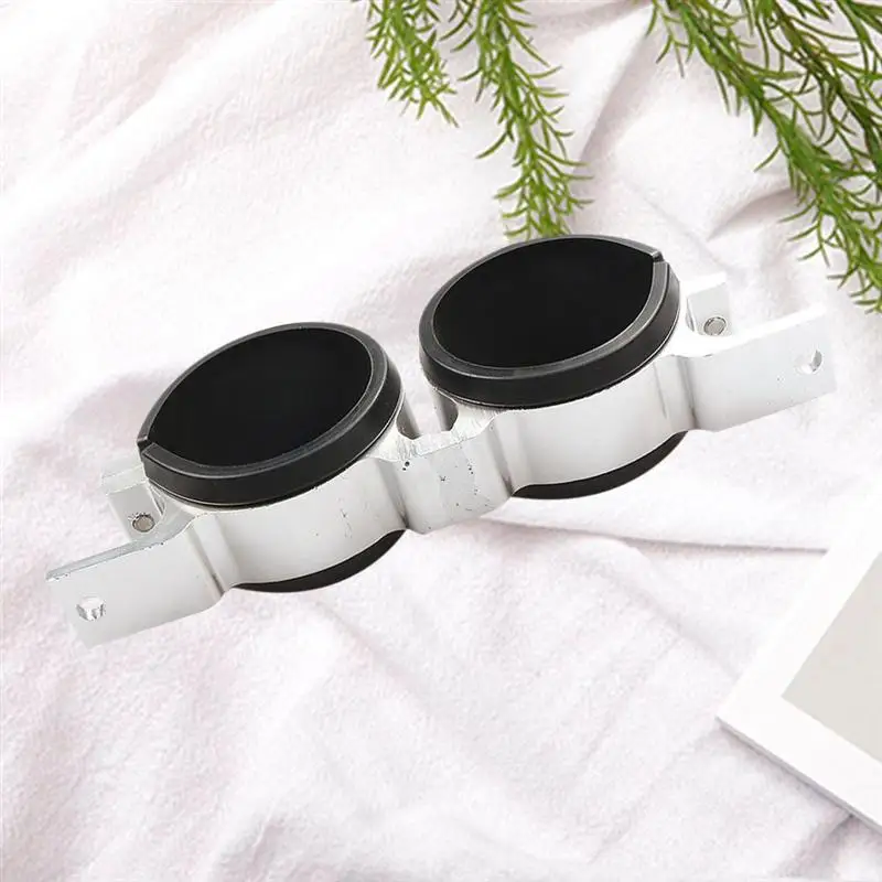 1 шт. топливный кронштейн с двойным отверстием серебряная установка