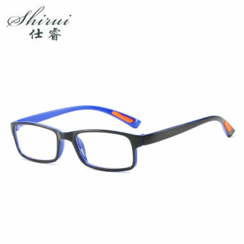 Классические унисекс черные желтые синие полная оправа TR90 готовые очки для