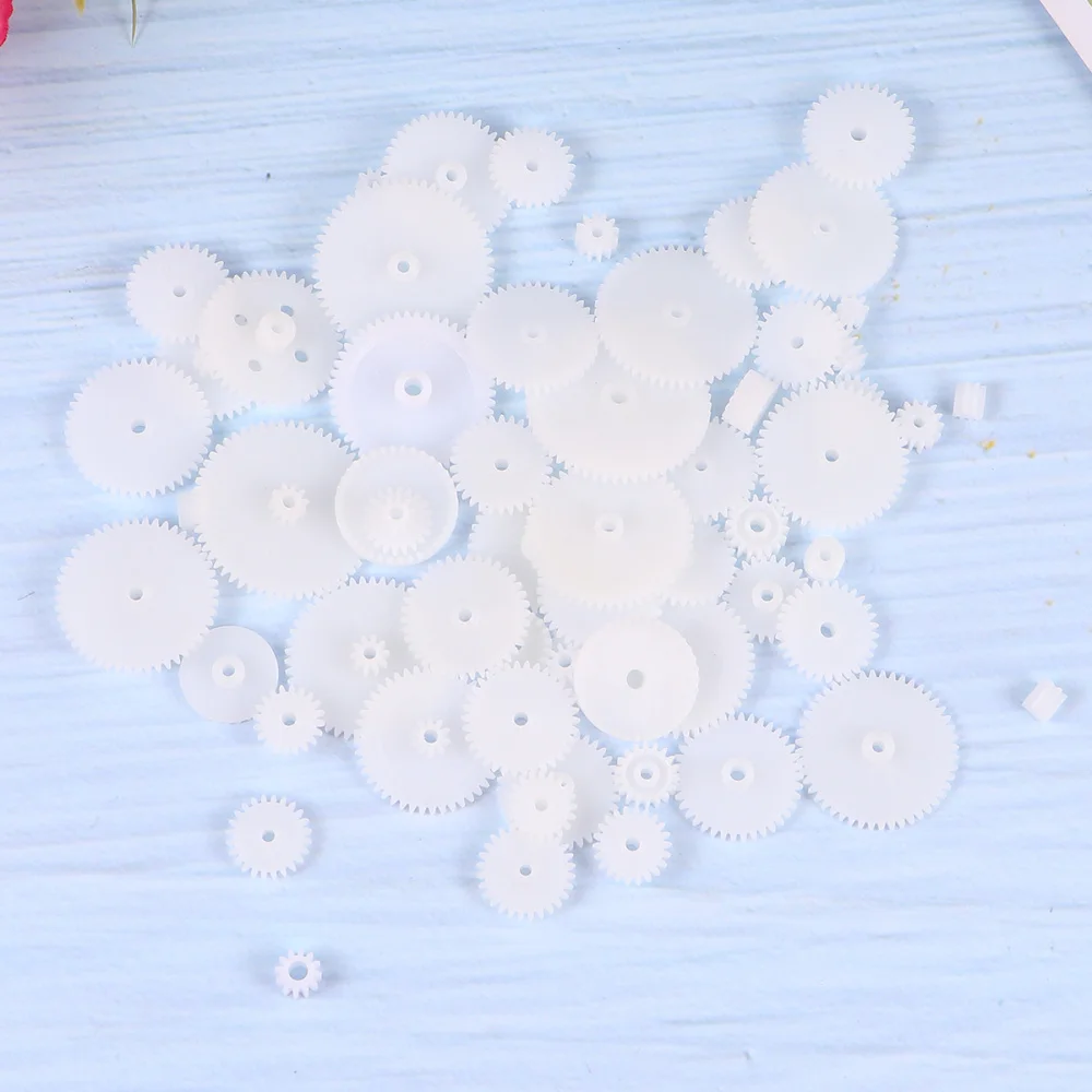116 шт. пластиковые шестерни для игрушек коробка передач сделай сам игрушечные