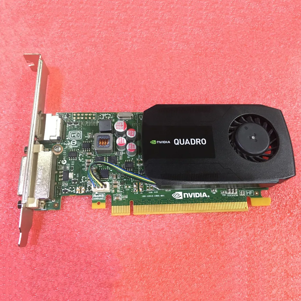 Вытянутая видеокарта NVIDIA Quadro K600 1 ГБ GDDR3|Компьютерные кабели и разъемы| |